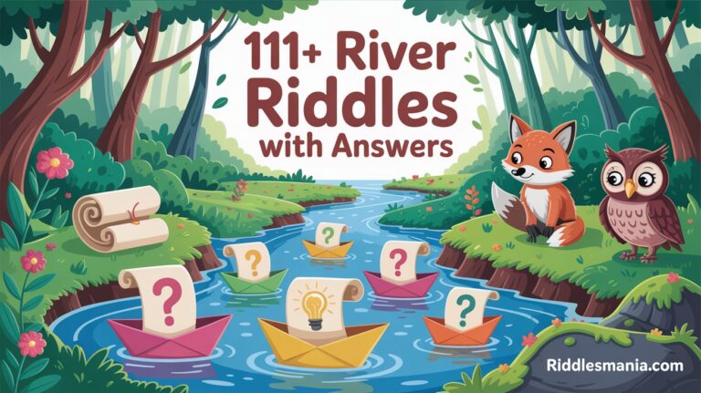 111+ River Riddles with Answers
