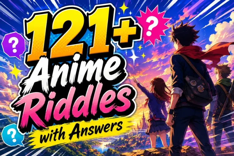 Anime Riddles