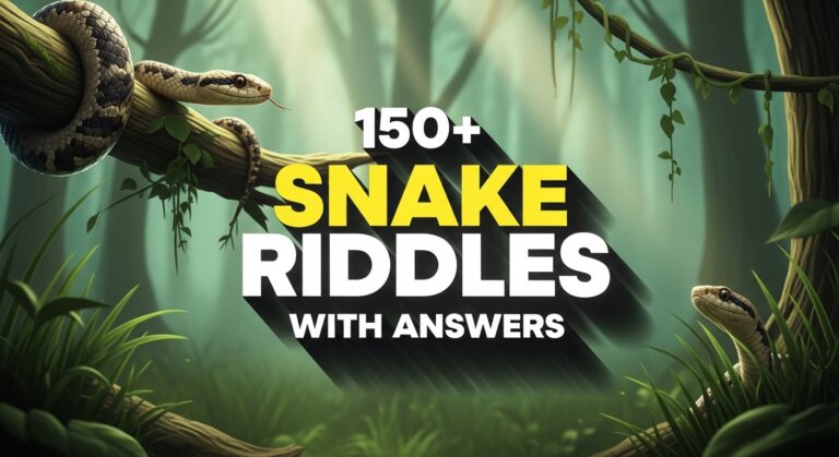 Riddle Snake 150+ Snake Riddles with Answers - Riddles Mania