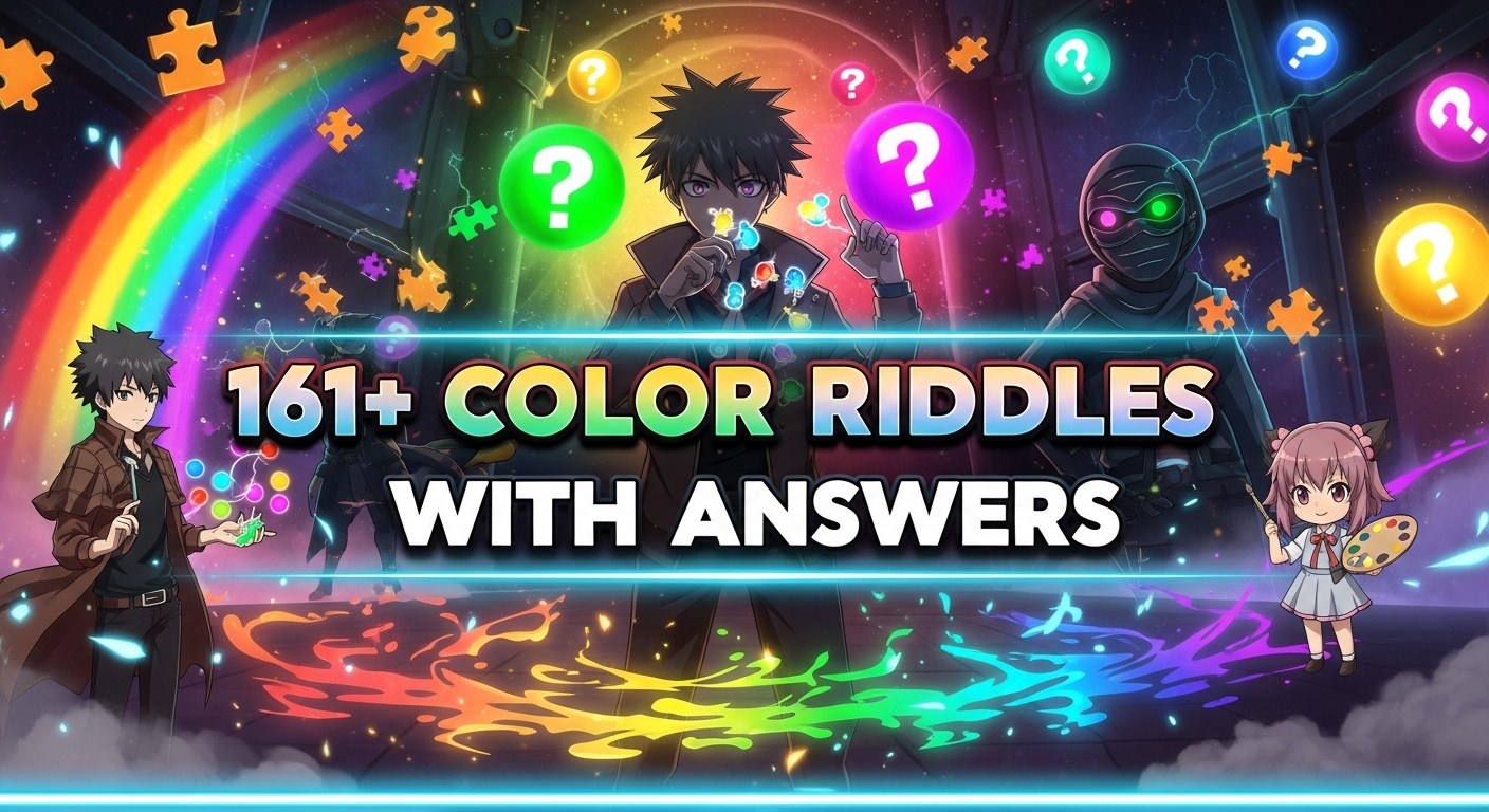 Color Riddles With Answer