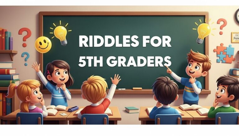RIddles for 5th Grader