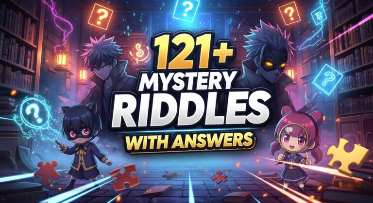 Mystery Riddles With Answers