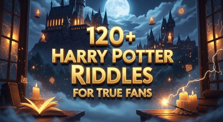 Harry Potter Riddles With Answer