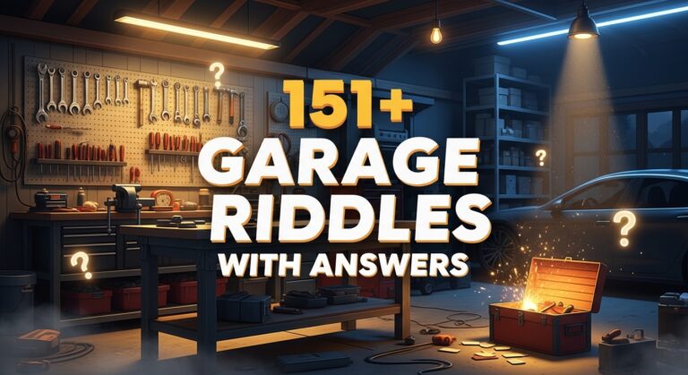 Garage RIddles With Answers