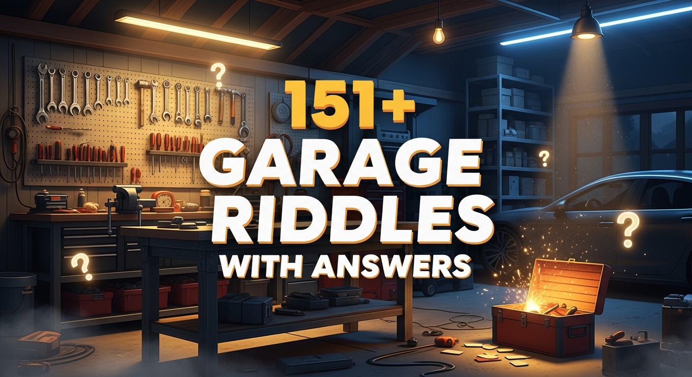 Garage RIddles With Answers