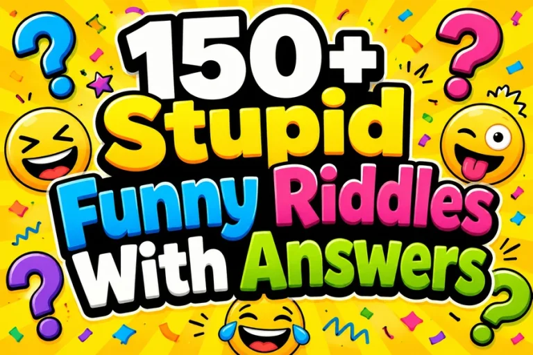 150+ Stupid Funny Riddles With Answers That’ll Make You Groan, Laugh & Question Everything