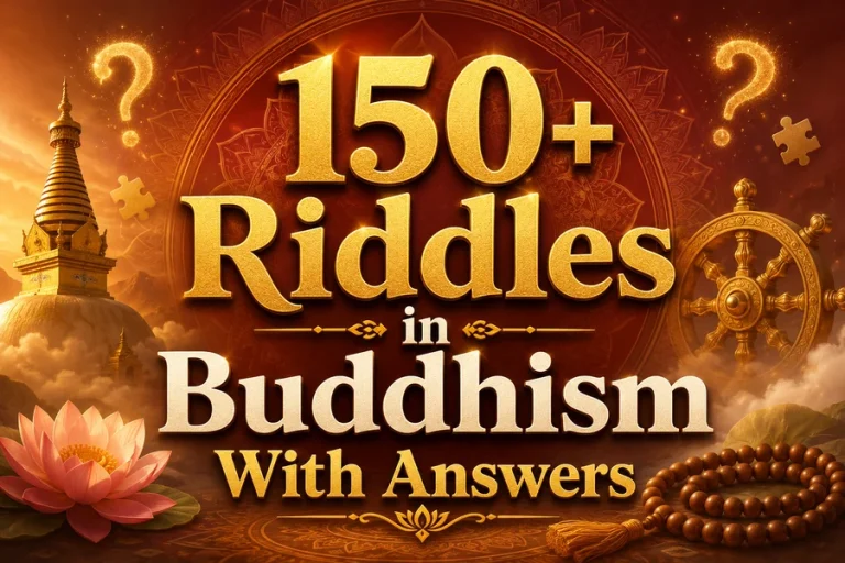Riddles in Buddhism