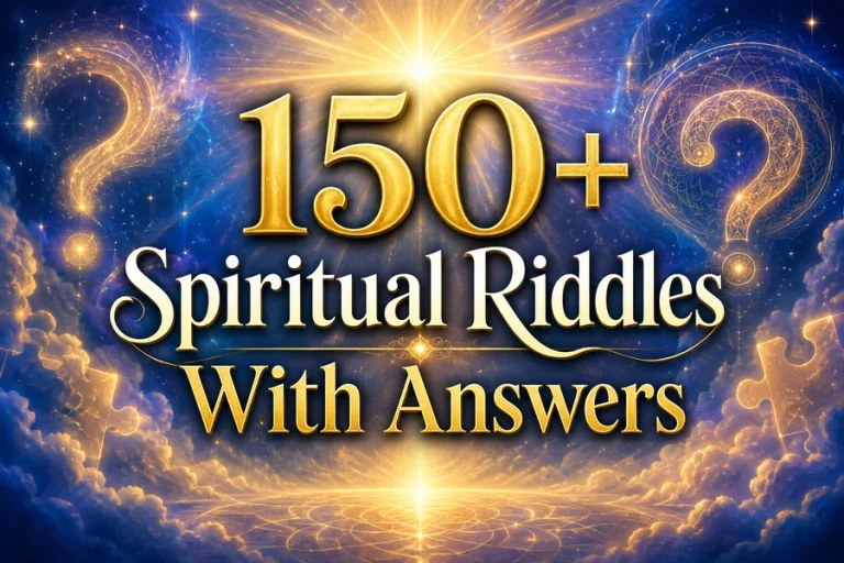 Spiritual Riddles